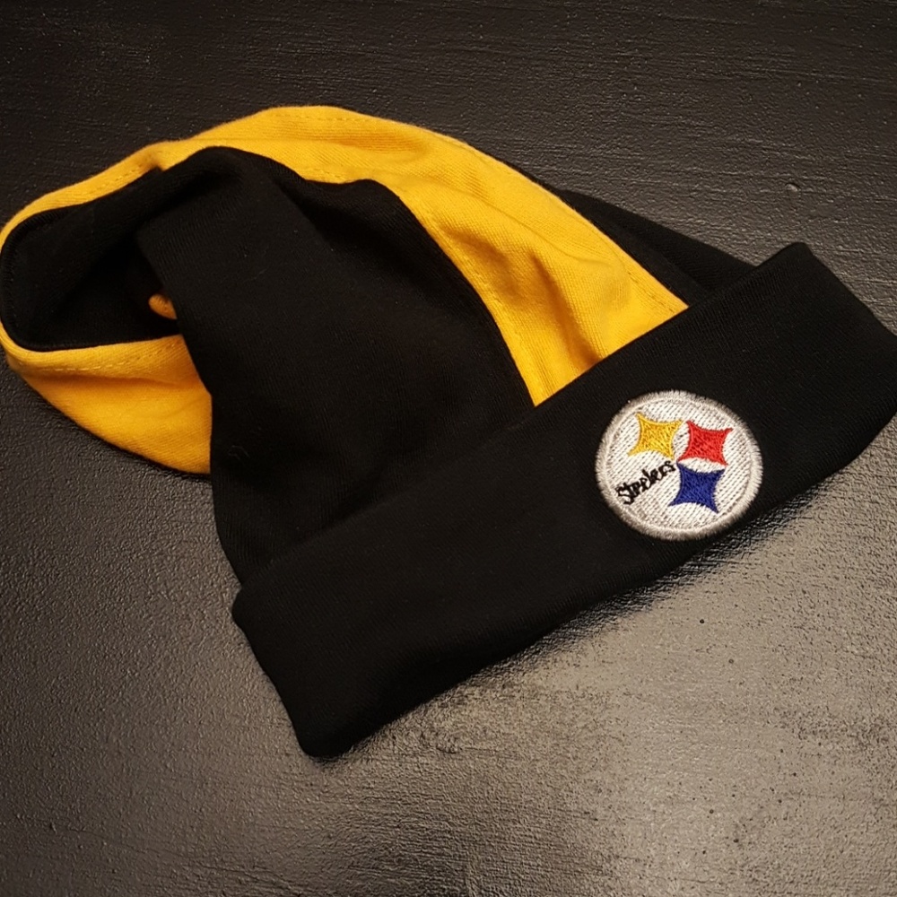 Steelers Flop Over Baby Beanie